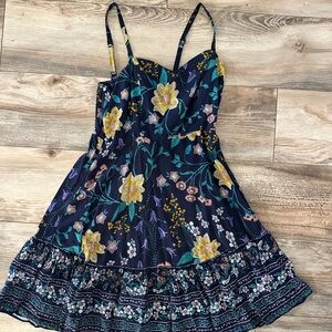 Old Navy Multicolor Floral Dress